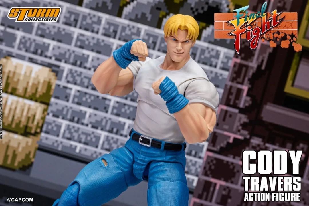 Storm Collectibles《快打旋风》科迪・特拉弗斯(Cody Travers)1/12 可动人偶