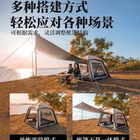 海边露营抗风实测：挪客云盖真能扛住7级侧风吗？