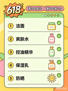 面面俱到｜618理性囤货！油皮全年护肤清单，避开溢价鸡肋单品