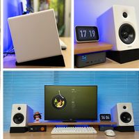 桌面音箱拆解！桌搭颜值即正义，音质均衡是真理？漫步者N500音响