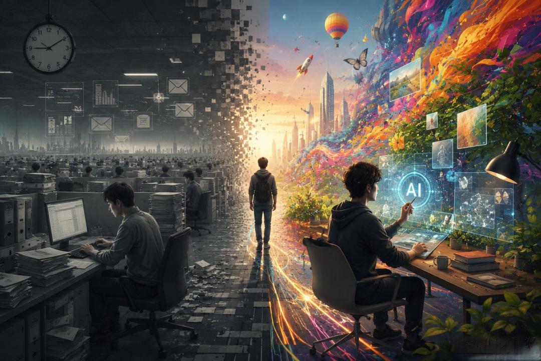 专家:别怕AI抢饭碗,怕的是会用AI的同事