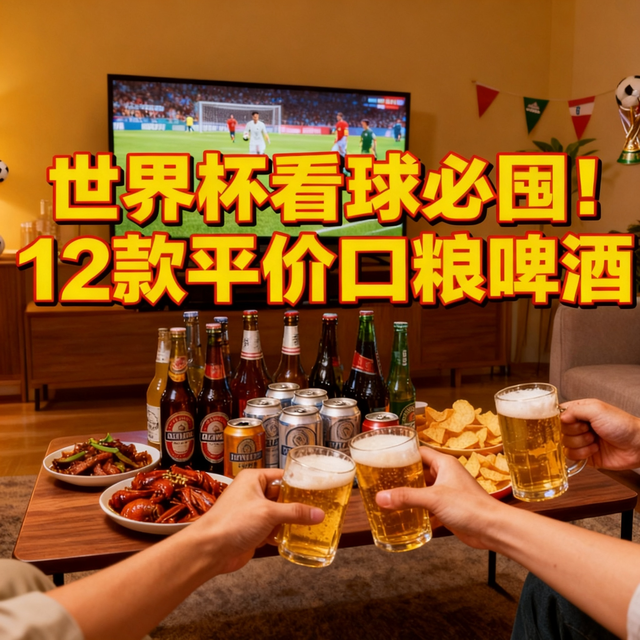 世界杯看球必囤!12款平价口粮啤酒,哪款能陪你熬到加时赛?