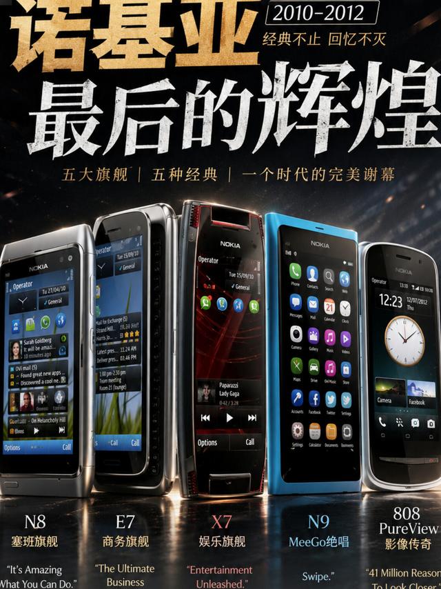 2010‑2012，属于诺基亚最后的巅峰时光