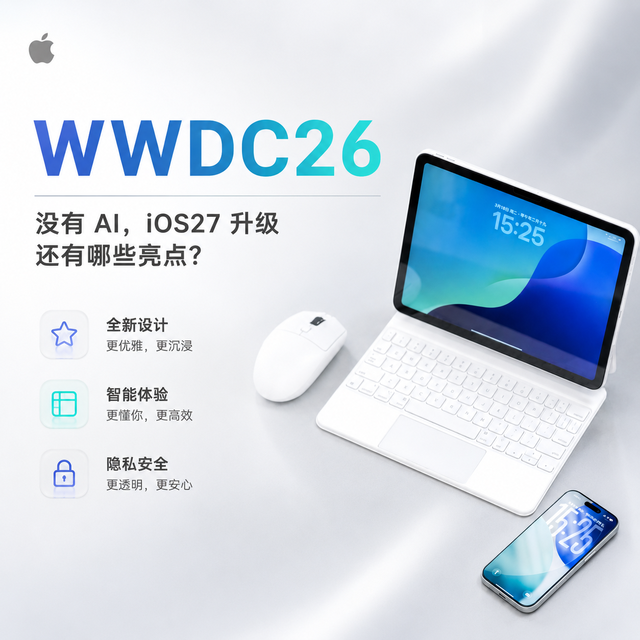 iOS27 全功能上手盘点：抛开 AI，这些升级巨实用！