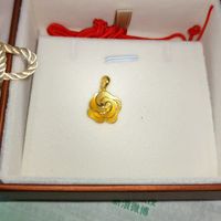 摆脱土气足金🌹周生生这朵玫瑰耐看一辈子