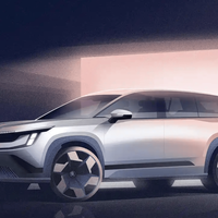 斯柯达旗舰纯电7座SUV 6月23日全球首发