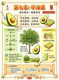 🍈全网投票最难吃的10大水果排行榜！你吃过几种，认可吗？