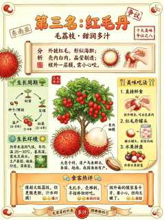 🍈全网投票最难吃的10大水果排行榜！你吃过几种，认可吗？