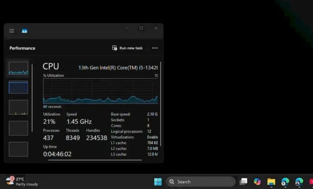 Windows 11的6月更新为开始菜单和搜索功能添加CPU加速
