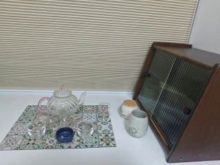 实木杯架桌面置物架多功能收纳防尘神器