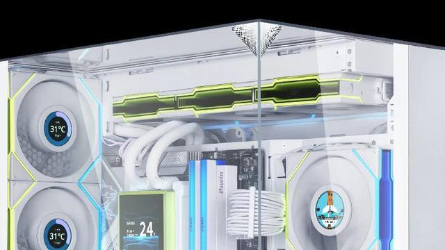 海景房机箱真能散热？四款热门机型实测揭秘风道玄机