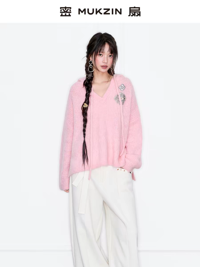 密扇女士针织衫