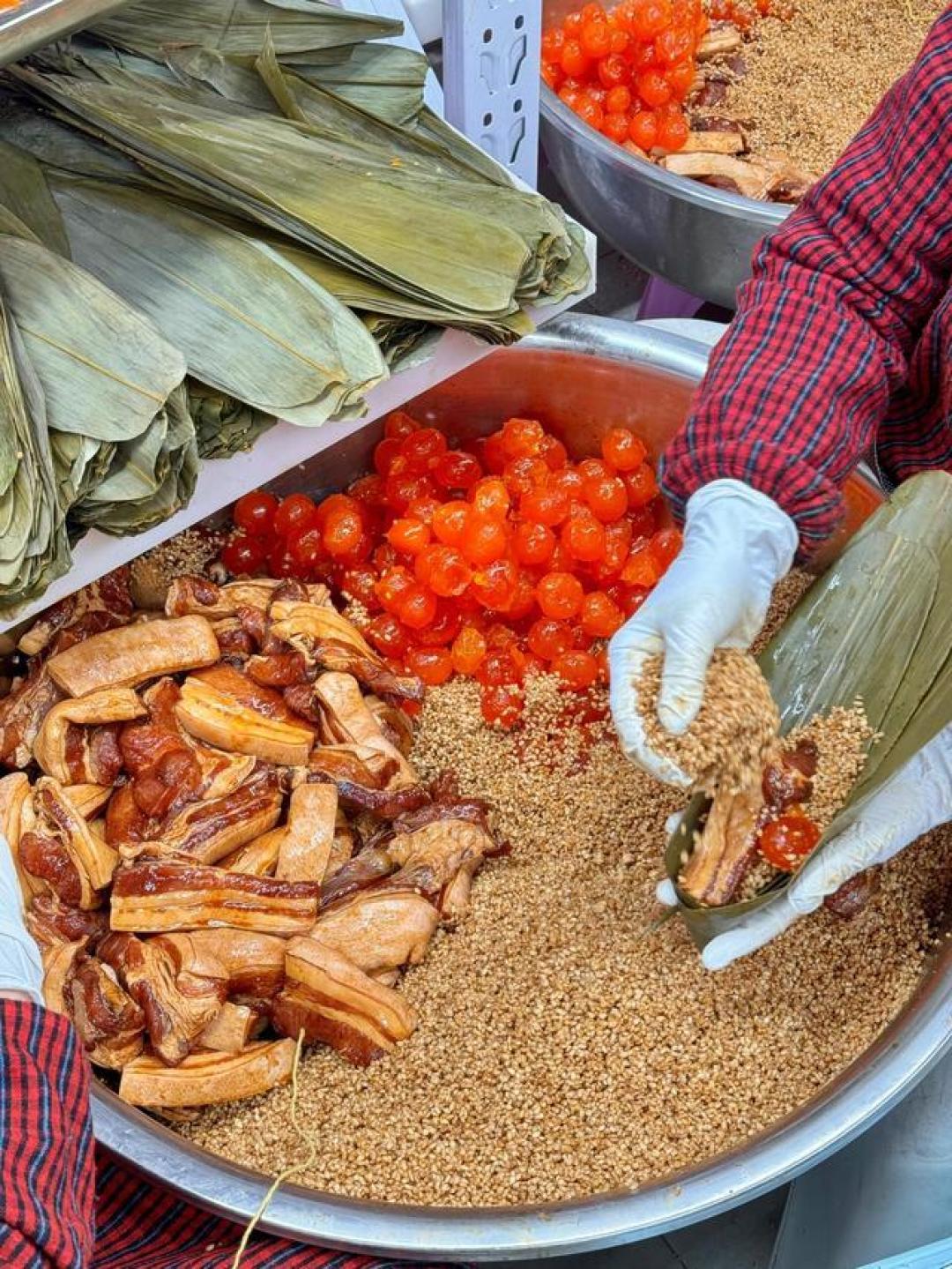 端午就馋这口五香大肉粽!掌握灵魂配方,咸香油润肉超烂