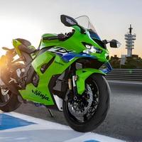 2026川崎ZX-10R加装赛道级定风翼，高速稳如贴地飞行