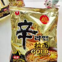 40周年限定！辛拉面GOLD加了鸡汤，辣得更舒服？