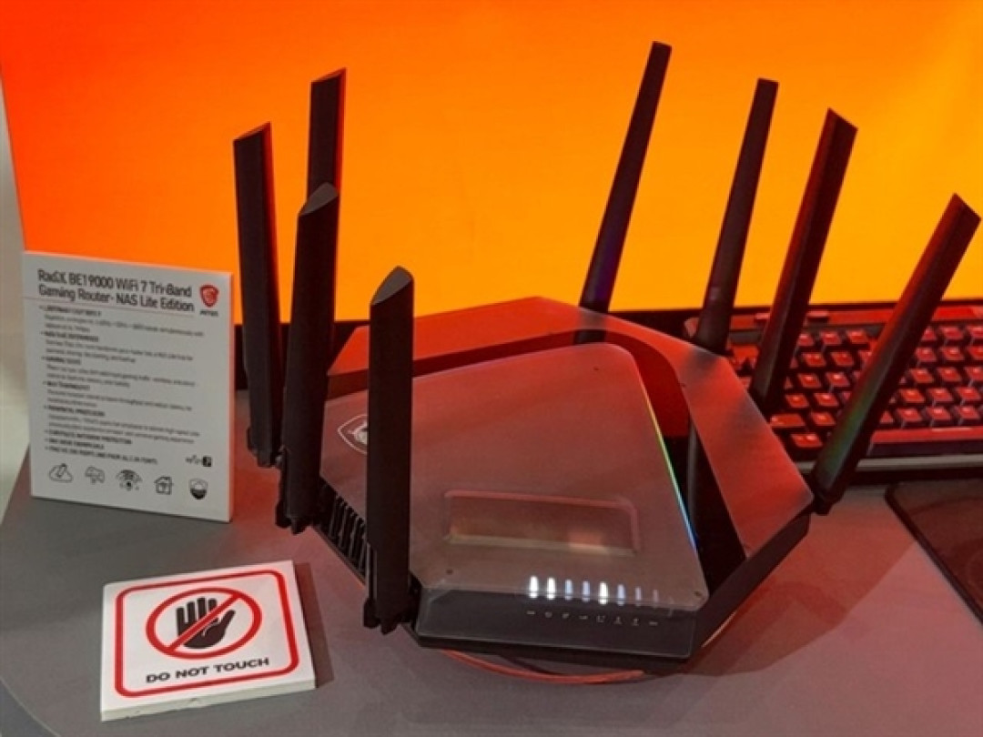 微星首款支持NAS的Wi-Fi 7路由器发布！内置M.2 SSD插槽