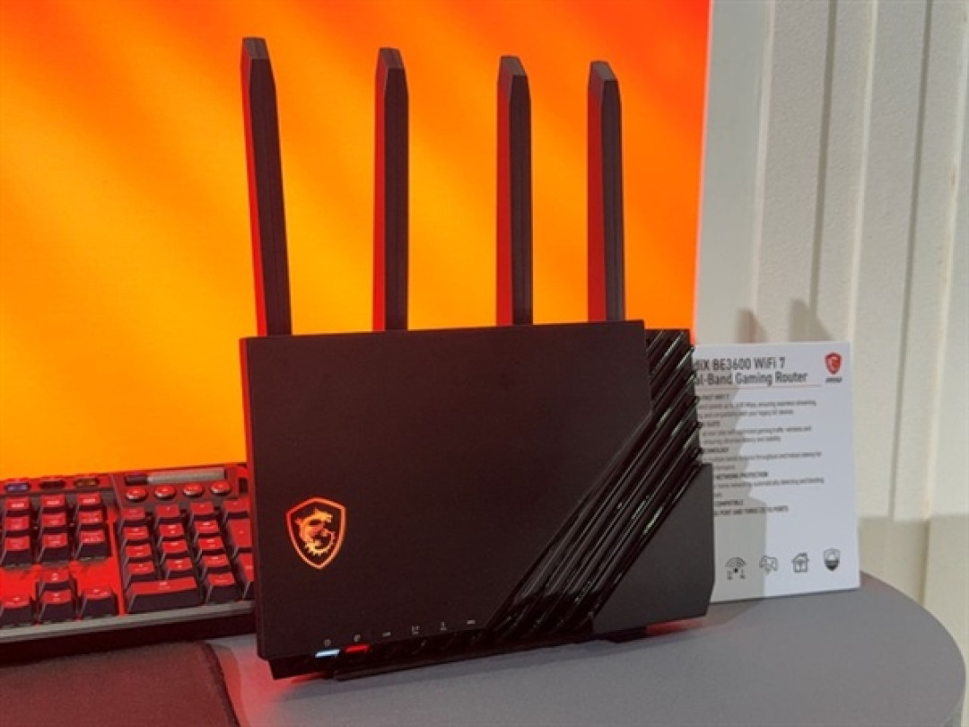 微星首款支持NAS的Wi-Fi 7路由器发布！内置M.2 SSD插槽