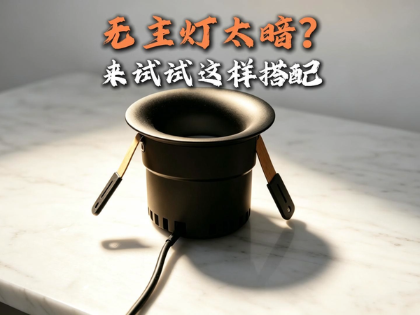 告别无主灯的“暗”！星月影Zen3新筒灯体验