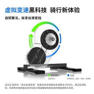 国产骑行台静音又自发电，2200W功率真能叫板迈金T500？