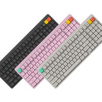 NuPhy三款矮轴键盘实测：同款黛粉轴，手感声效竟差这么多？