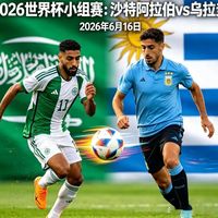 纸面碾压却只拿1分？沙特逼平乌拉圭背后的战术博弈与出线变局