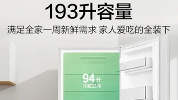 一人居小冰箱实测！海尔193L风冷两门，净味抑菌，生鲜冷饮 