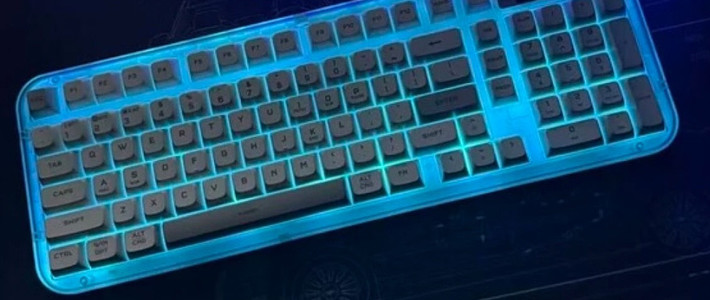 百元透明98键键盘深度测评种草