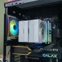 银昕2026双雄对决：360水冷压9850X3D，299元风冷值不值？