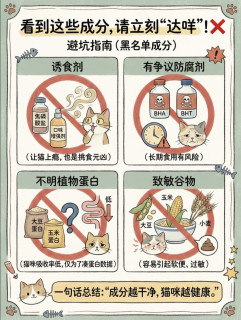 新手猫粮挑选避坑指南｜养猫踩坑后，总结出一套选粮实操法则