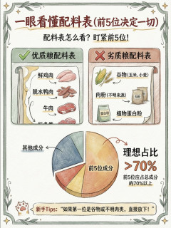 新手猫粮挑选避坑指南｜养猫踩坑后，总结出一套选粮实操法则