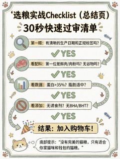 新手猫粮挑选避坑指南｜养猫踩坑后，总结出一套选粮实操法则