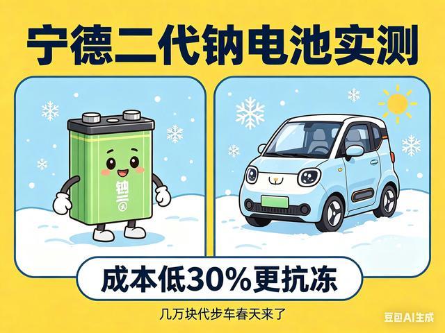钠电池真能打？-40℃不掉电、循环上万次，但续航短板藏不住