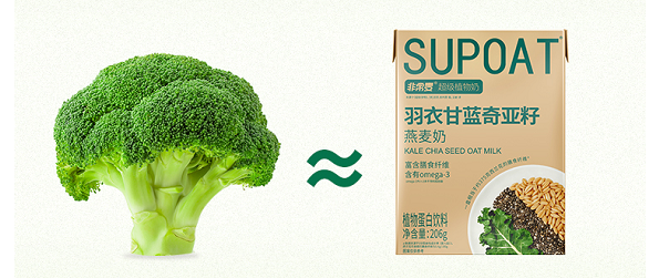 减脂代餐，4款植物奶饱腹感对比