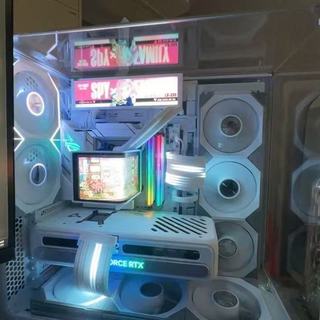 机箱里的极光🌌！十铨幻镜DDR5内存也太绝了吧✨