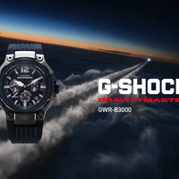 G-SHOCK新航空表能自动校正指针，强磁冲击下时间依然准