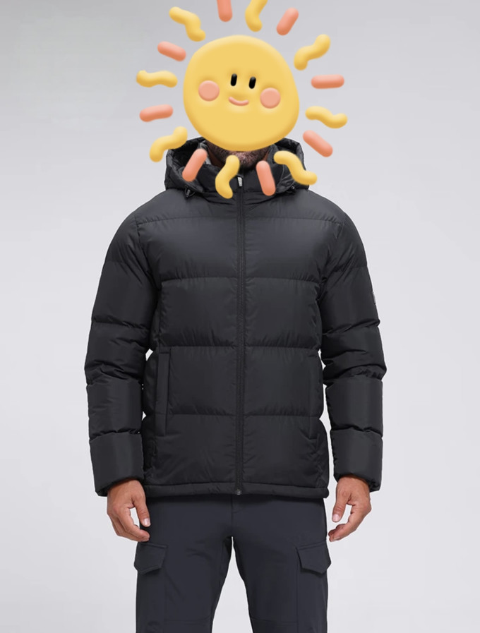 黑冰户外棉服