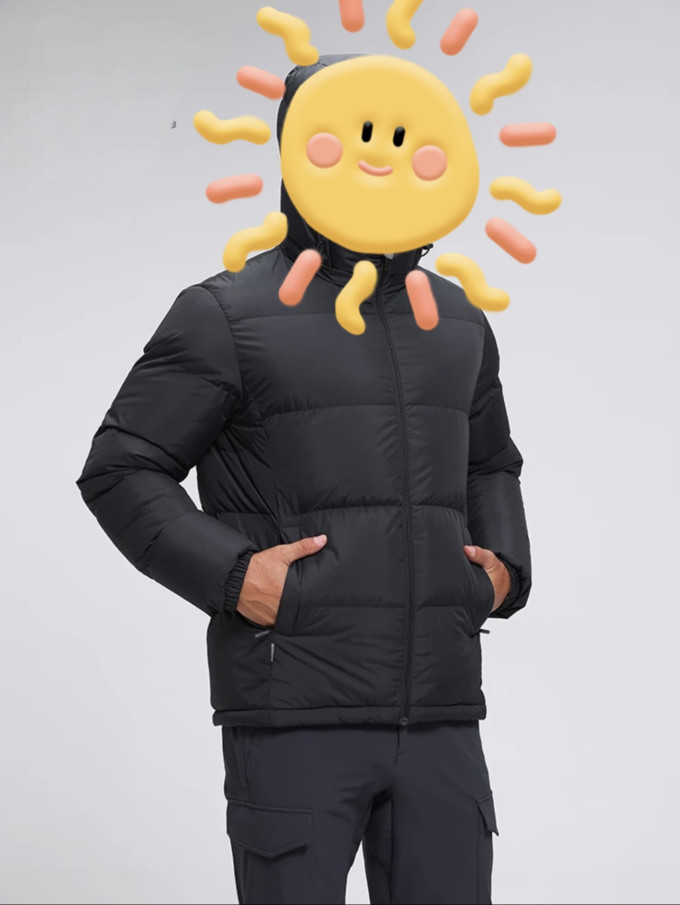 黑冰户外棉服