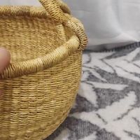 Roomology草编篮来袭！加纳进口超手工！