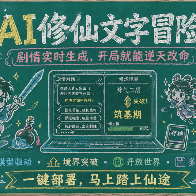 NAS上能修仙？《太吾绘卷》还没玩，我先用 NAS 搭个 AI 修仙世界