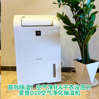 SHARP/夏普DW-D20HZ-W 20L/D 白色除湿机【报价价格评测怎么样】-什么值得买