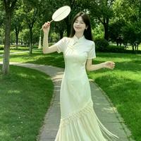 新中式连衣裙怎么选?面料剪裁细节避坑指南