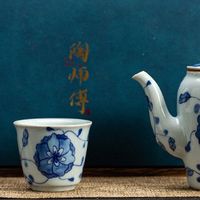 恩陶青花茶具:父亲节的贴心之选