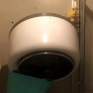 小户型阳台装壁挂洗衣机,90%人忽略的墙体真相