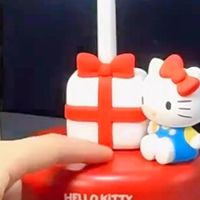 618买的Hello Kitty台灯，用了半个月我愿称它“可爱界卷王～