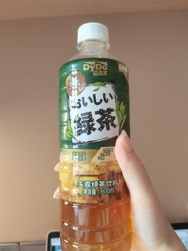 达亦多玉露无糖绿茶实测，清淡解腻控糖党友好