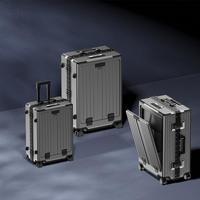 2026登机箱怎么选？铝框vs拉链、纯PC vs 复合材质实测对比