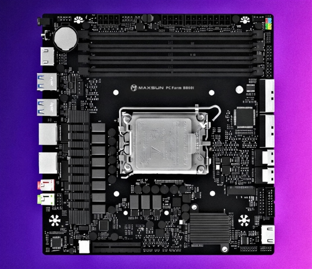 铭瑄主板居然没有PCIe x16插槽！换成了两个MCIO