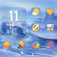 安卓首个液态玻璃设计！荣耀MagicOS 11首创动态全屏通透 一眼惊艳