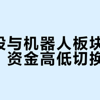 银行股与机器人板块逆势上涨,资金高低切换明显