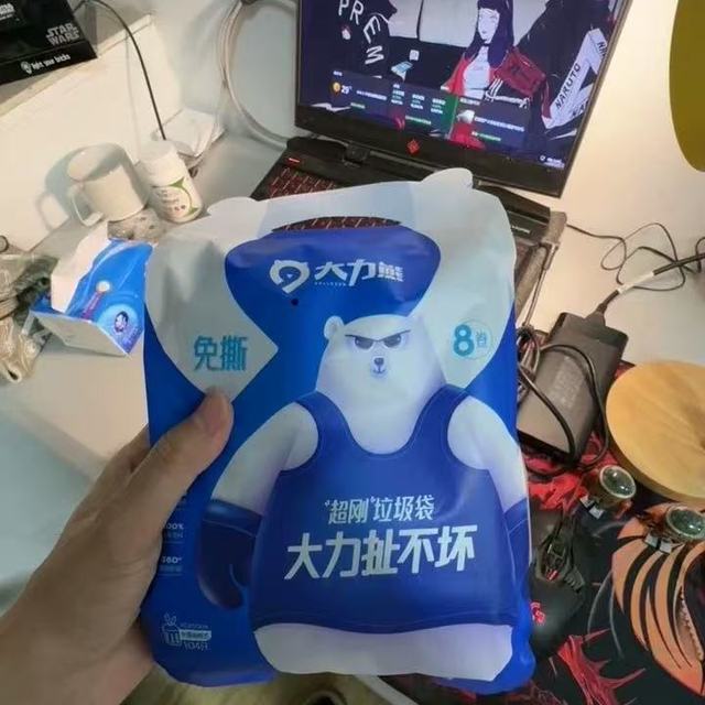 救命🆘谁发明的抽绳垃圾袋！厨房终于不脏手了😭